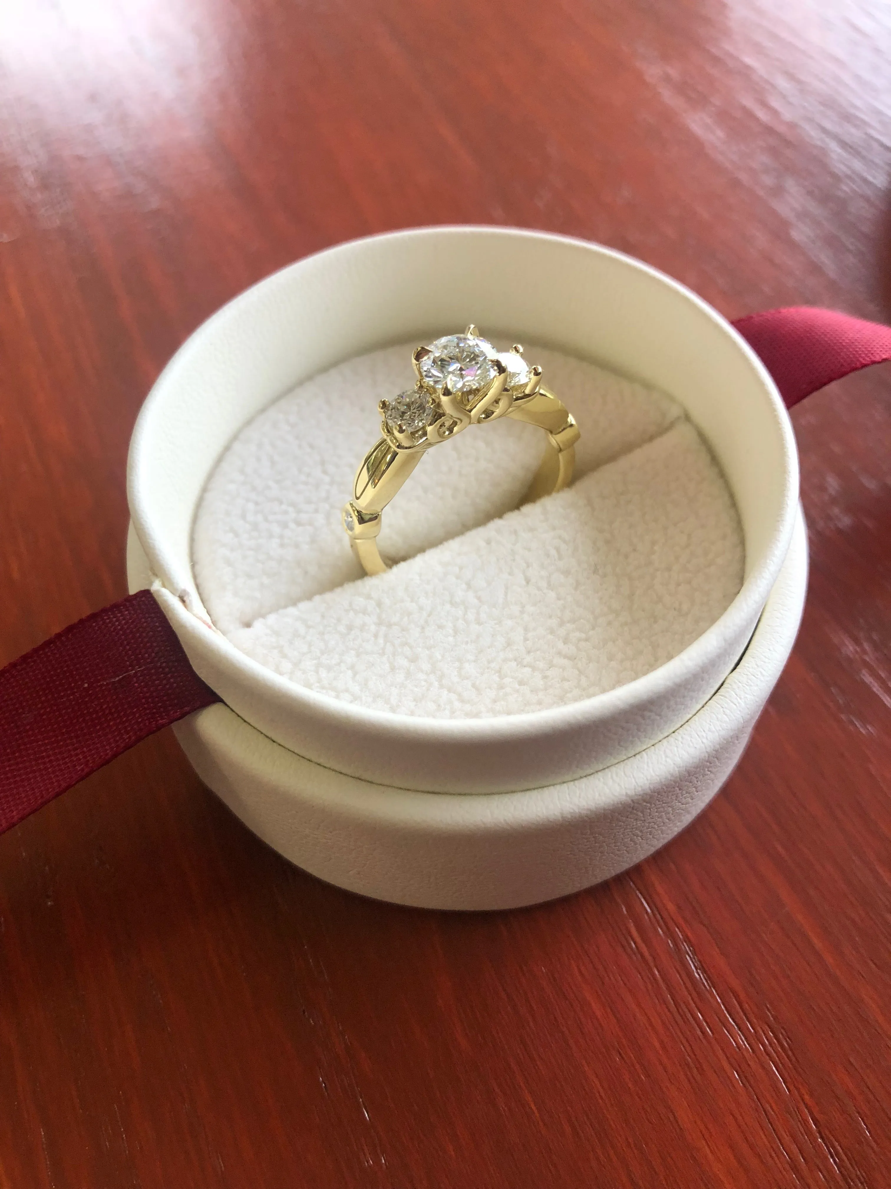 Custom Engagement Ring Example