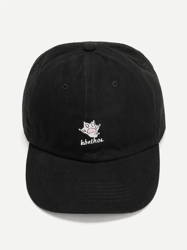 Embroidered Detail Baseball Cap