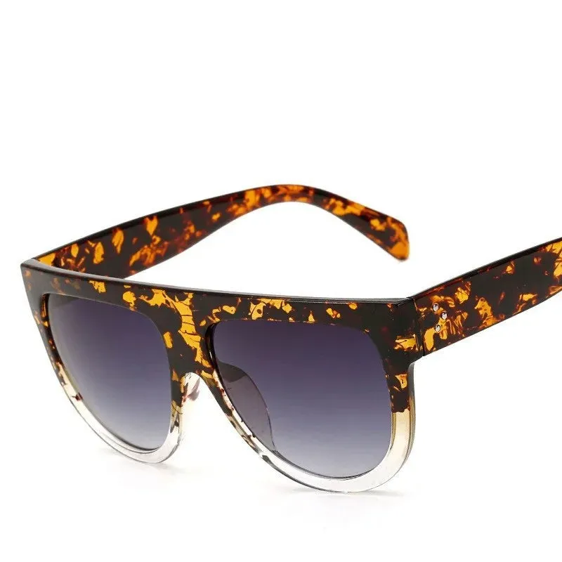 Flat Top Gradient Sunglasses