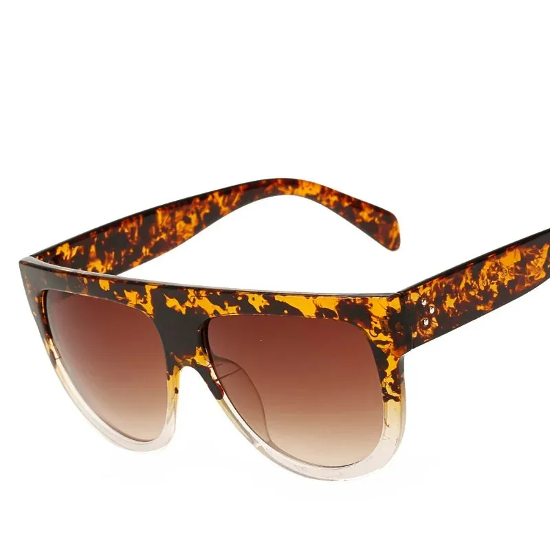 Flat Top Gradient Sunglasses