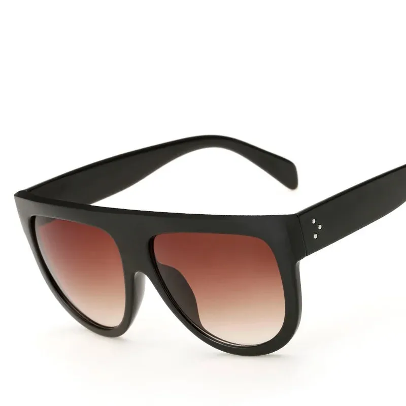 Flat Top Gradient Sunglasses