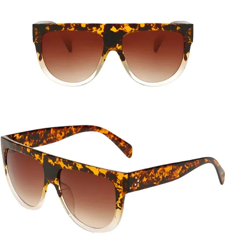 Flat Top Gradient Sunglasses