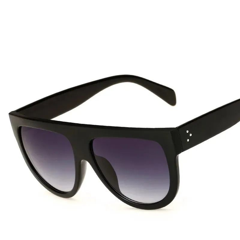 Flat Top Gradient Sunglasses