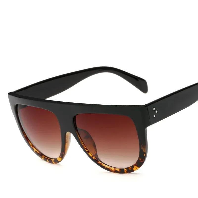 Flat Top Gradient Sunglasses