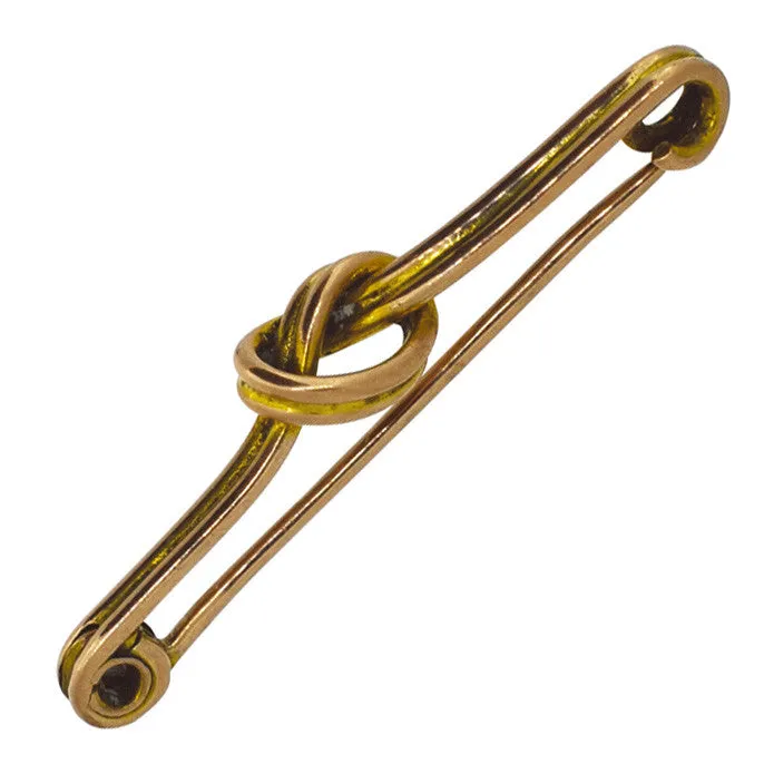 Gold Knot Stock Pin