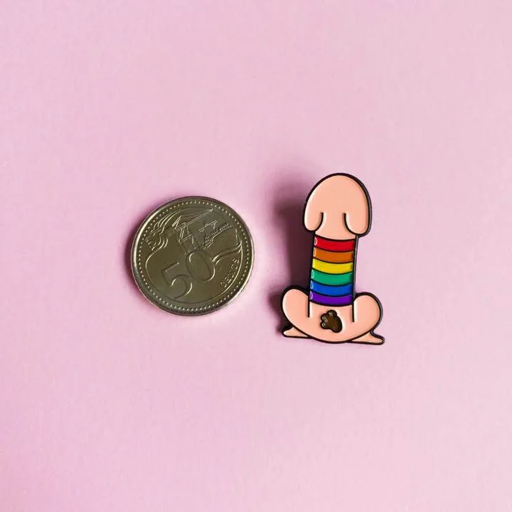 It's A Wiener — enamel pin