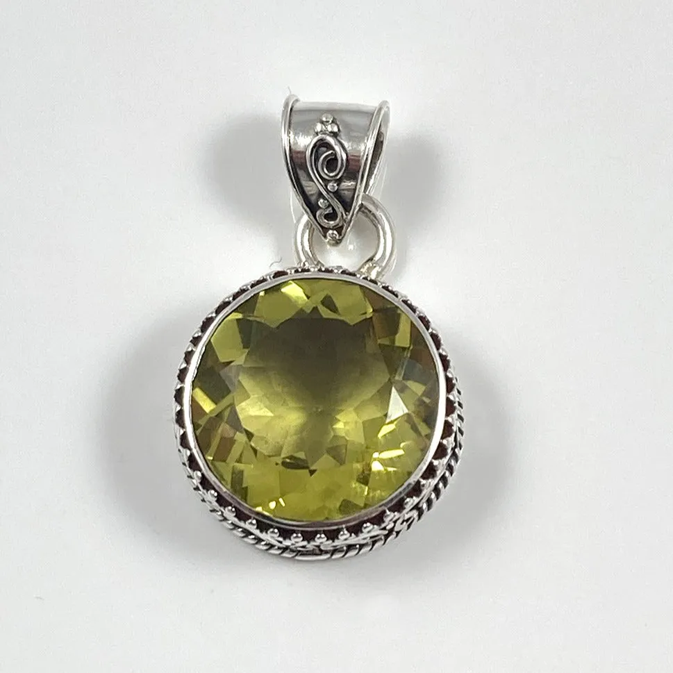 Lemon Topaz Pendant