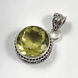 Lemon Topaz Pendant