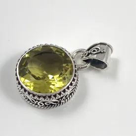 Lemon Topaz Pendant