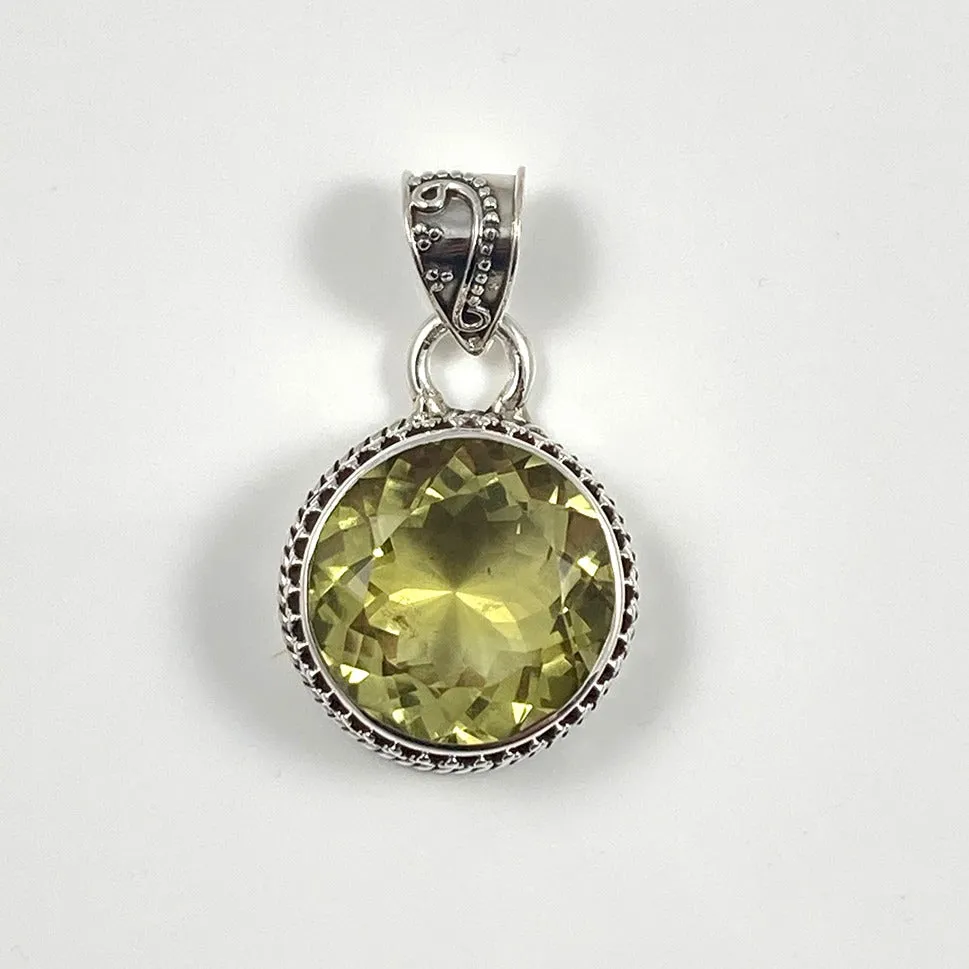 Lemon Topaz Pendant