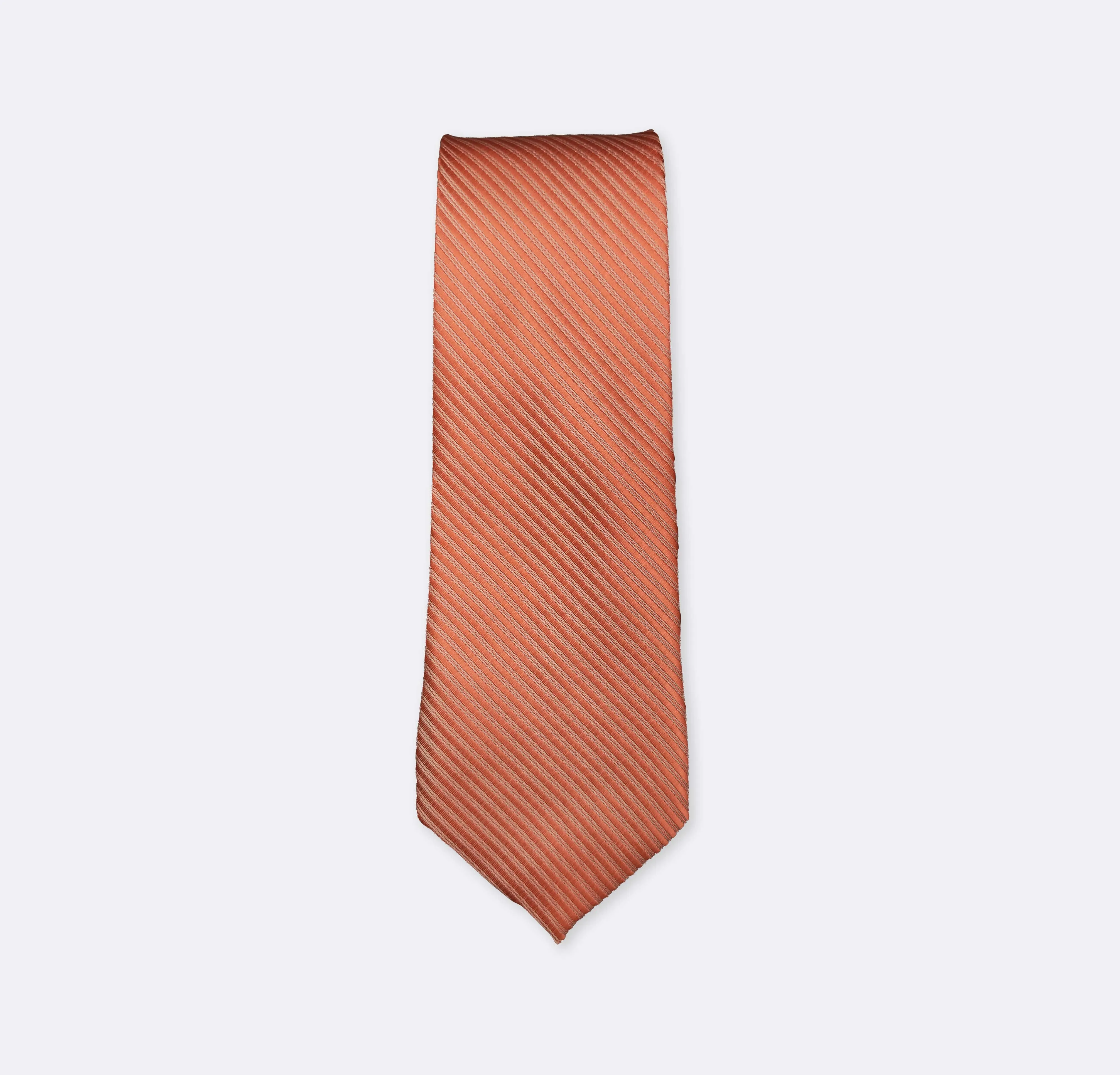 Light Pink Diagonal striped tie