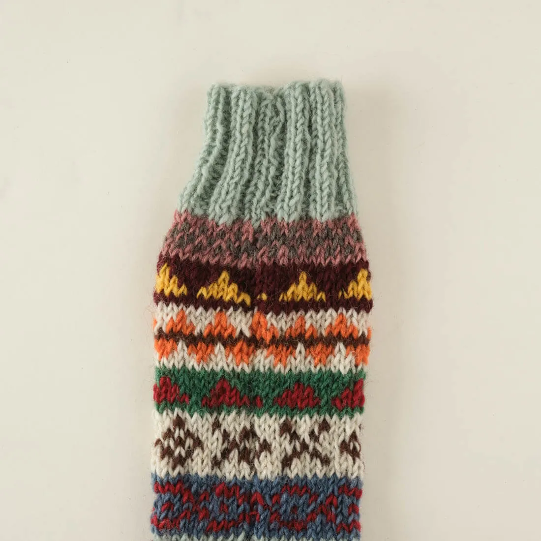 Liv Fair Isle Wool Socks