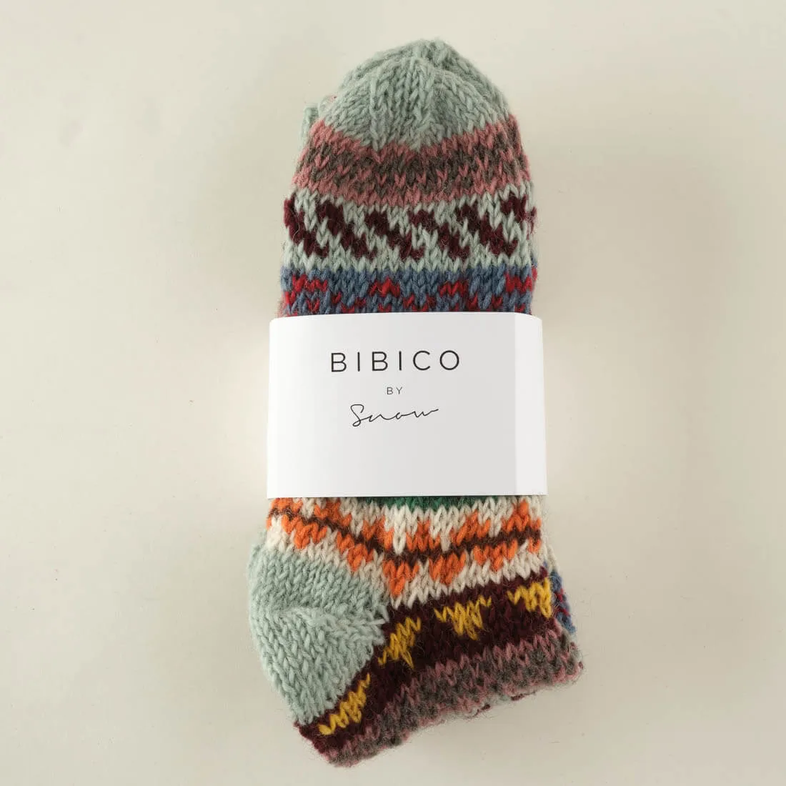 Liv Fair Isle Wool Socks