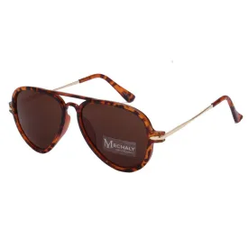 Mechaly Aviator Style Tortoise Sunglasses