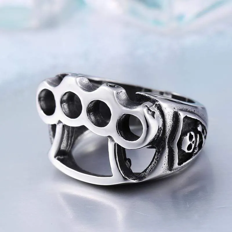 Men's Punk Boxing Thorn Rings