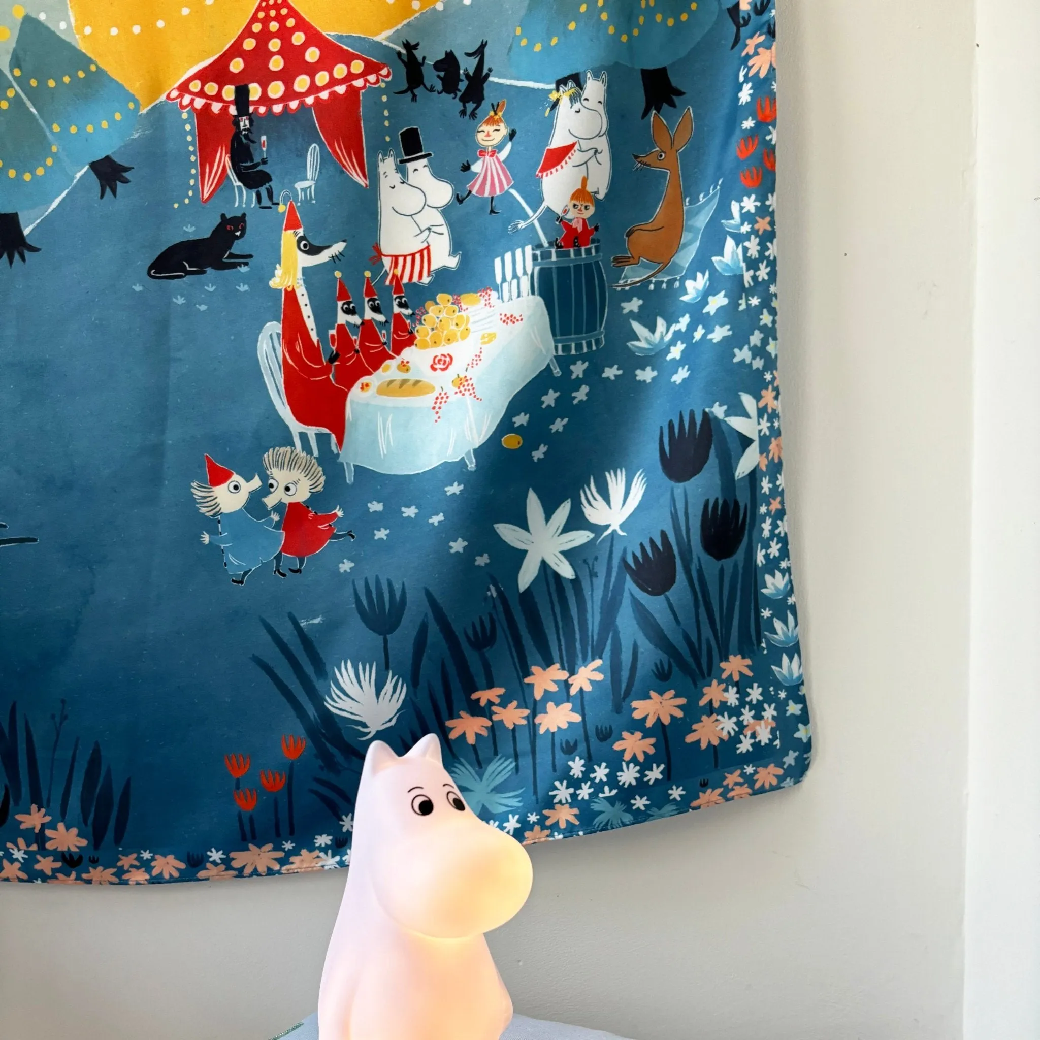 Moomin Picnic Square Scarf