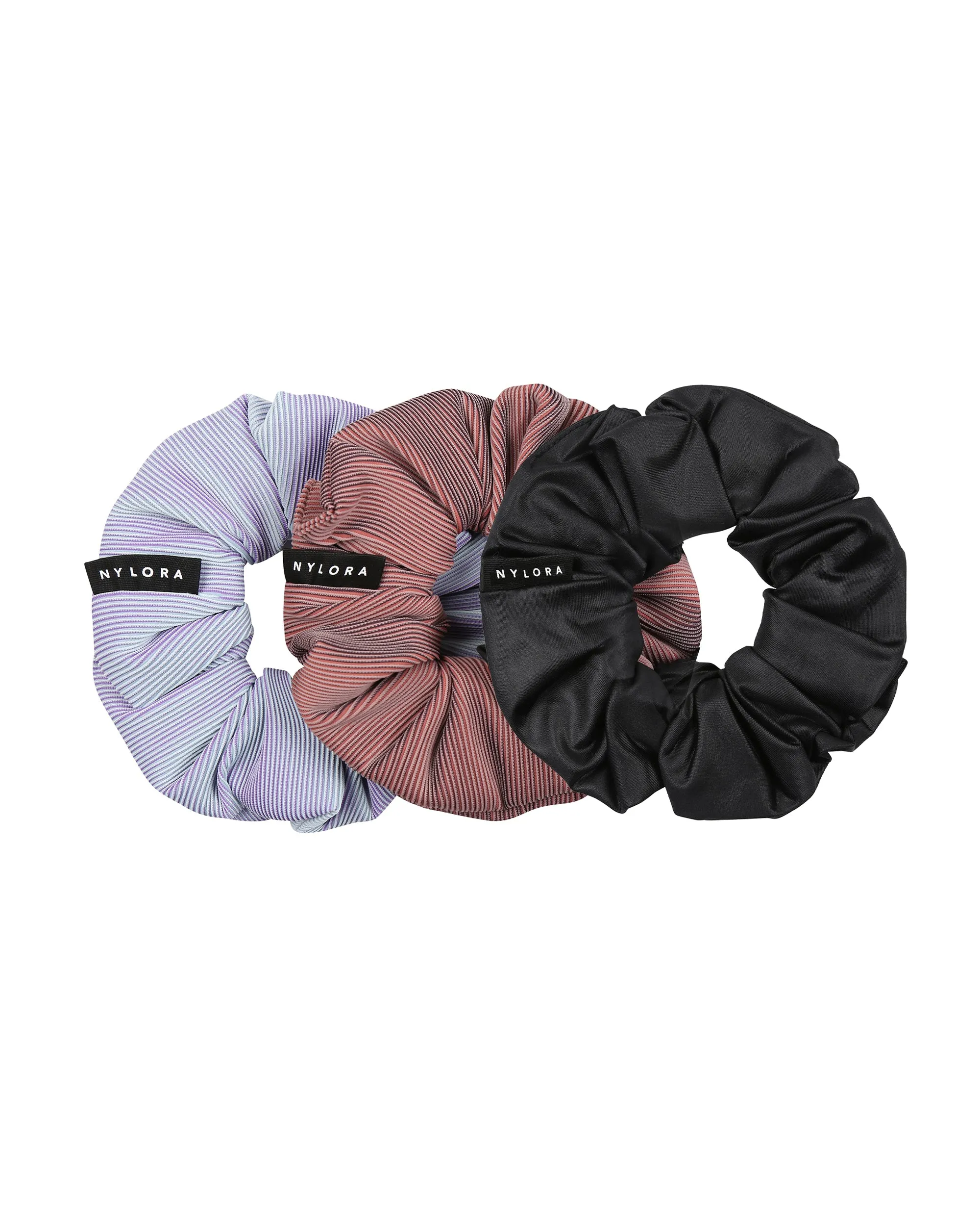 NYLORA HAIR SCRUNCHIE BLACK