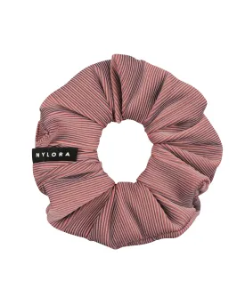 NYLORA HAIR SCRUNCHIE IRIDESCENT DARK PLUM