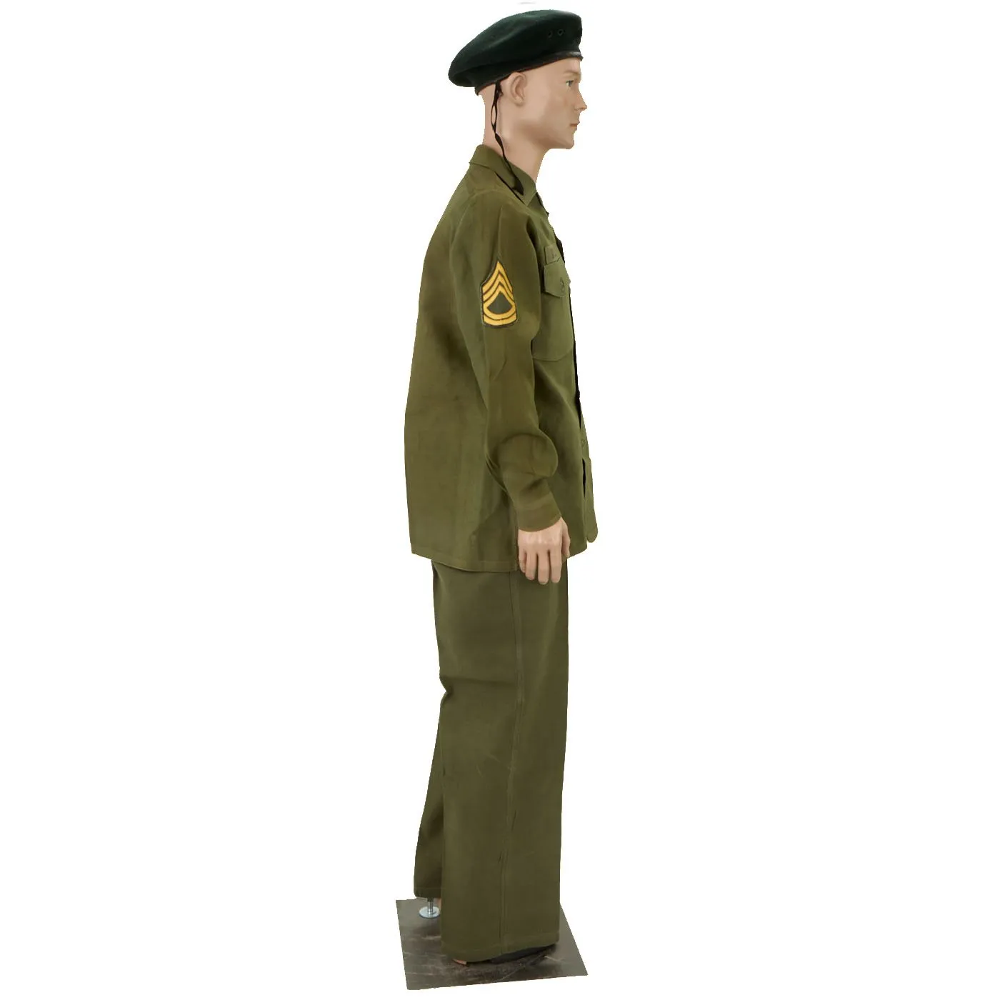 Original U.S. Vietnam War Named Green Beret Special Forces Airborne Ranger Uniform - Bates