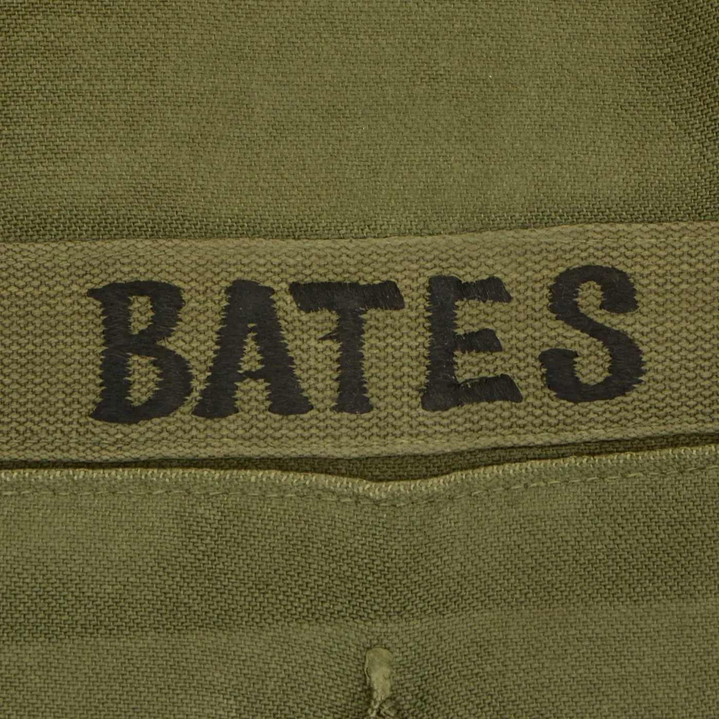 Original U.S. Vietnam War Named Green Beret Special Forces Airborne Ranger Uniform - Bates