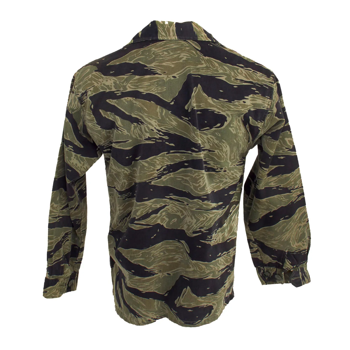 Original Vietnam War U.S. Navy Tiger Stripe “Tadpole” Camouflage Fatigue Uniform Set - Lieutenant Dodd