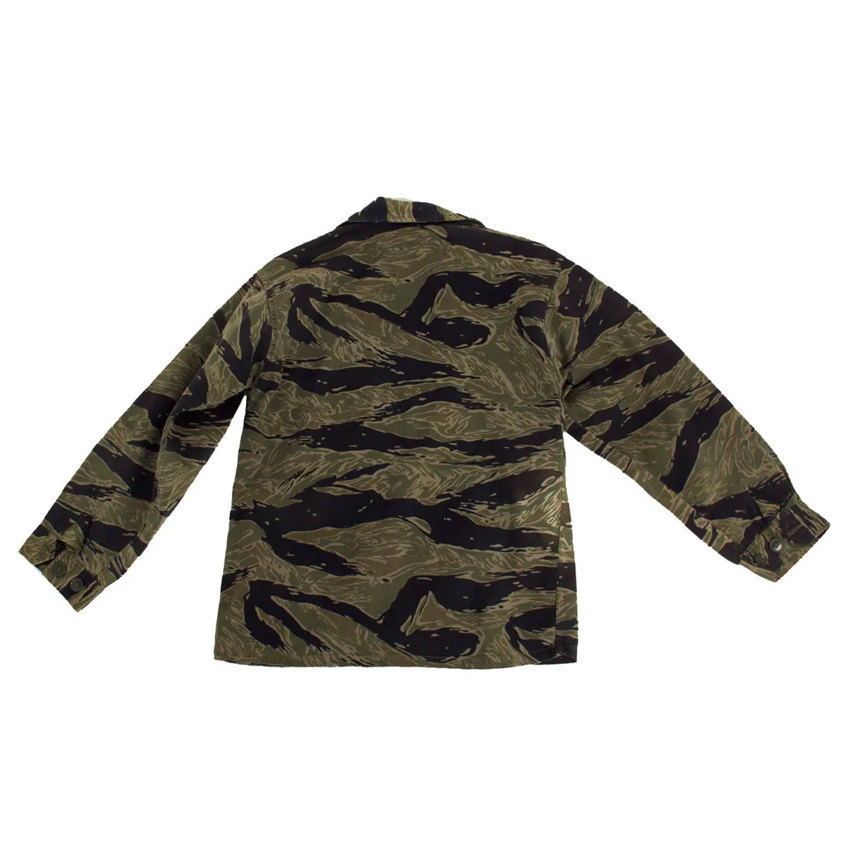 Original Vietnam War U.S. Navy Tiger Stripe “Tadpole” Camouflage Fatigue Uniform Set - Lieutenant Dodd