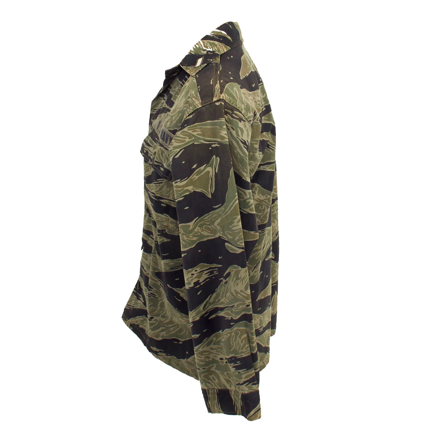 Original Vietnam War U.S. Navy Tiger Stripe “Tadpole” Camouflage Fatigue Uniform Set - Lieutenant Dodd