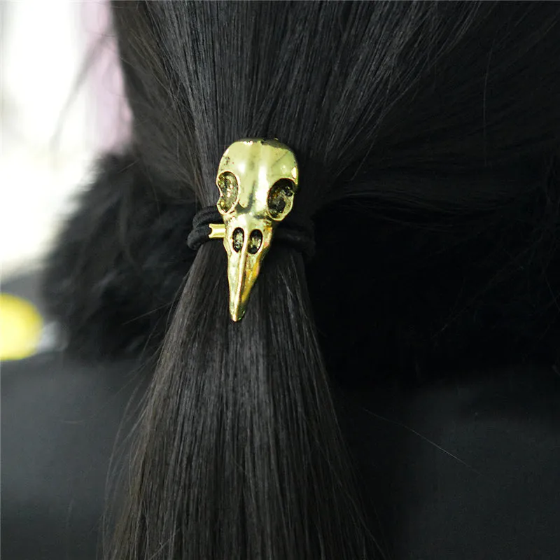 Raven Skull Hairband