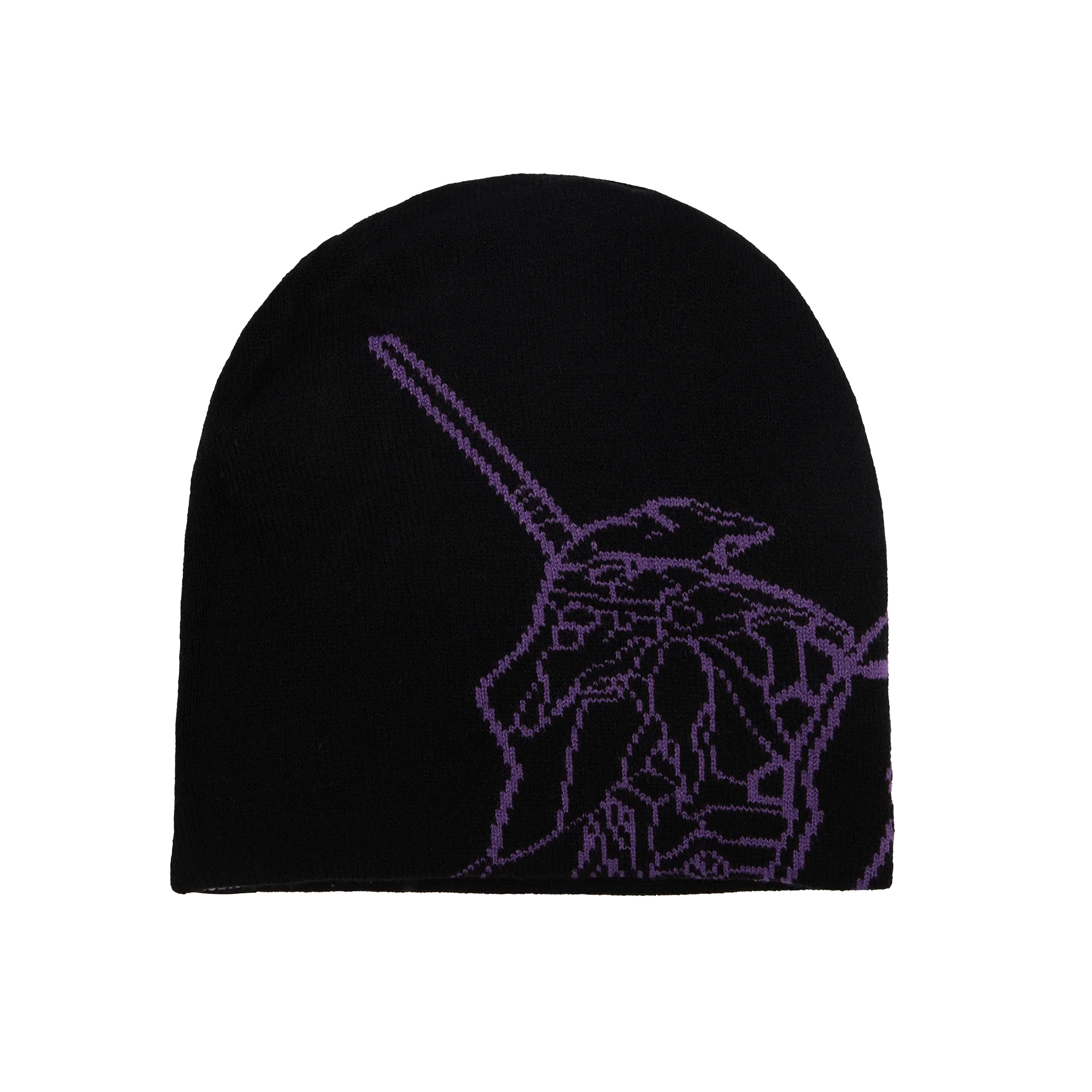 Reversible Eva Unit 01 Black Beanie