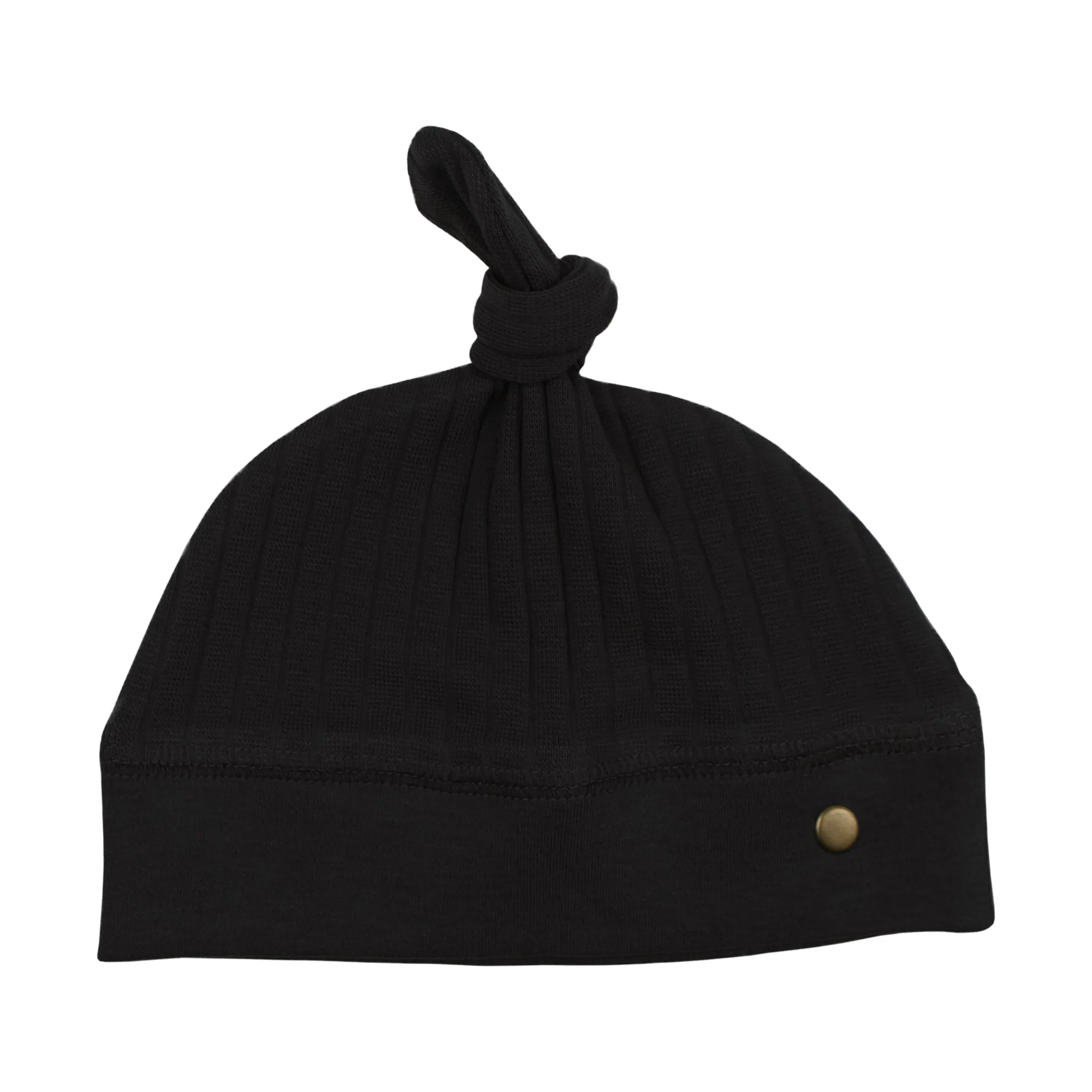 Ribbed Top-Knot Hat *New*