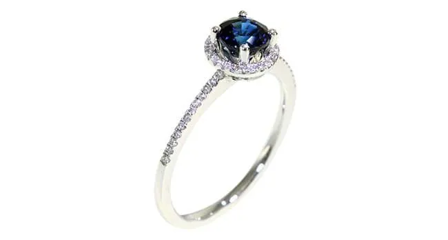 Sapphire Ring 0.82ct