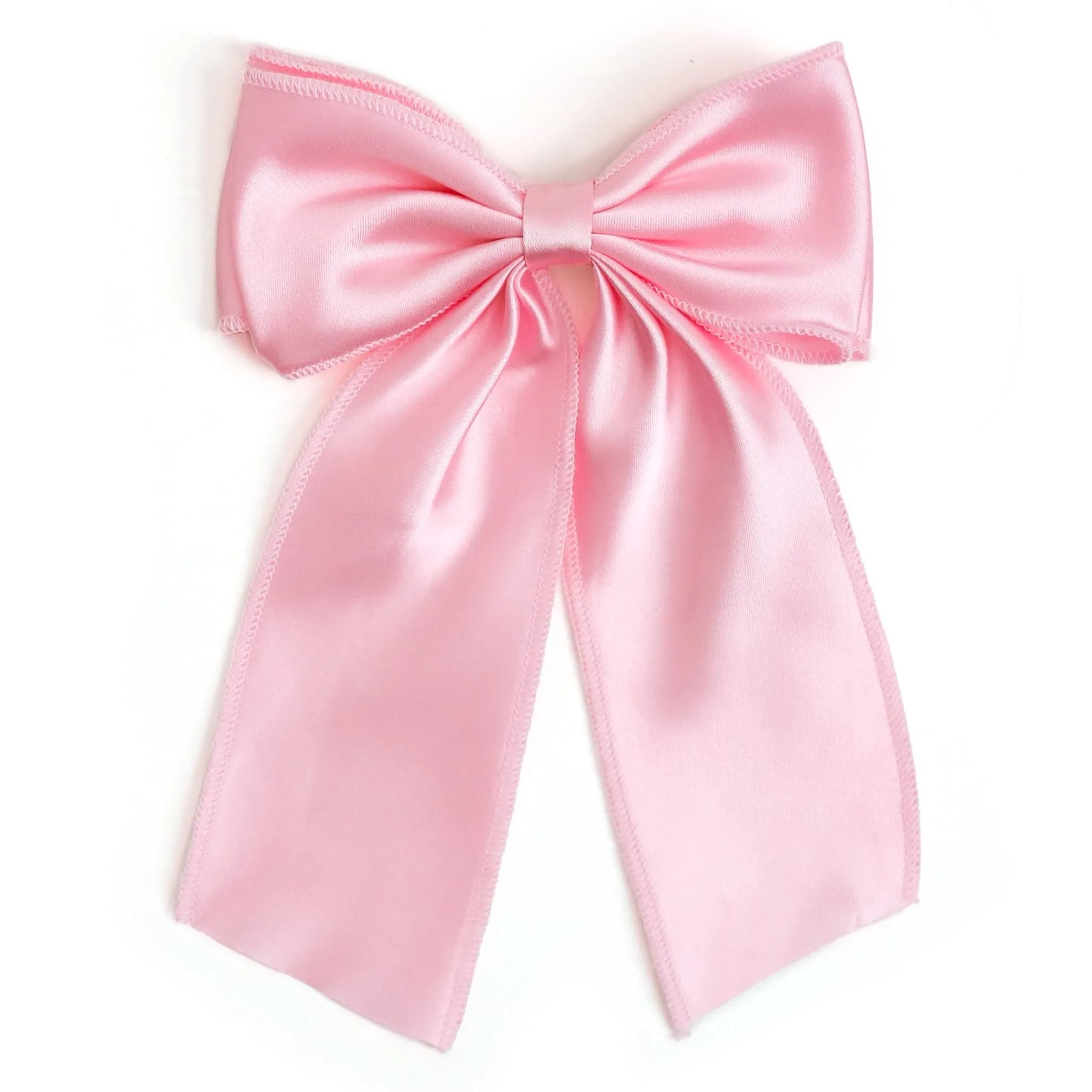 Satin Double Bow - Blossom