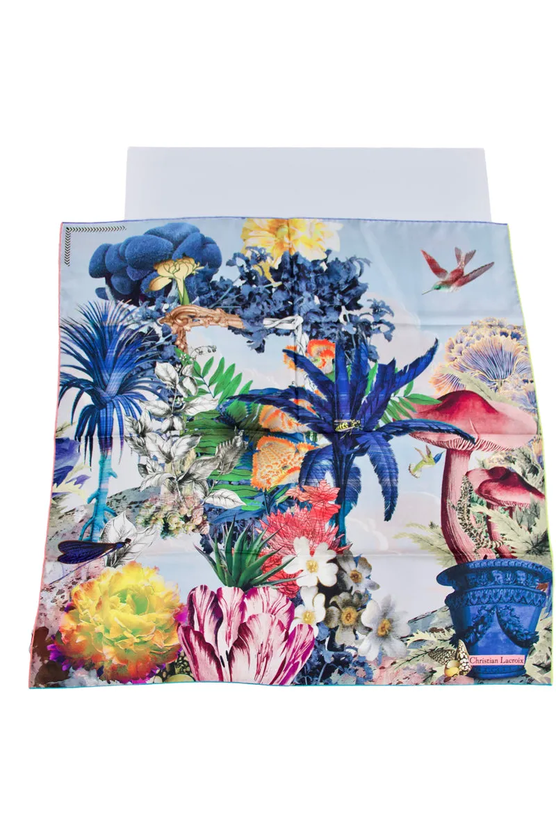 Silk scarf "Jardin des Reves" Lacroix