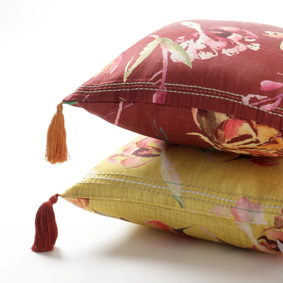 Soundarya TurmericGlow Silk Cushion