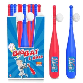 Summer Play "Big Bat" Baseball & Bat Set