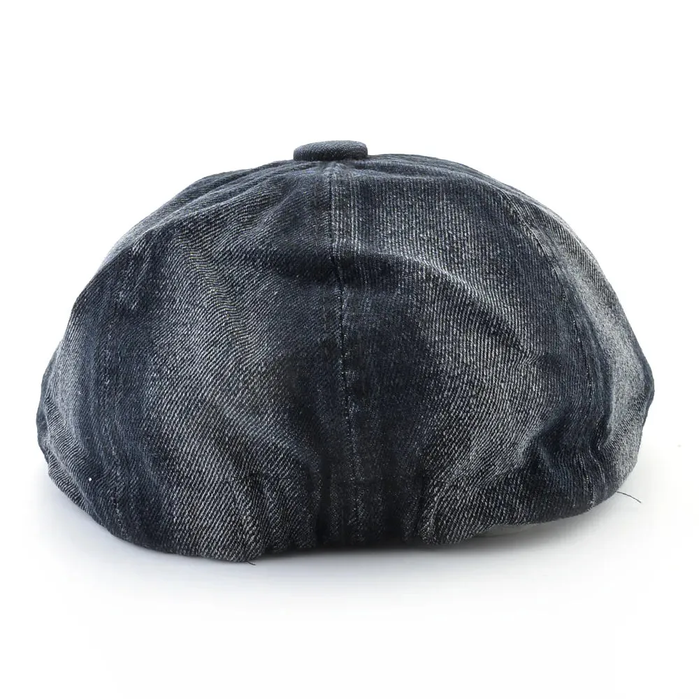 TOMSMY Retro-Style Denim Cap