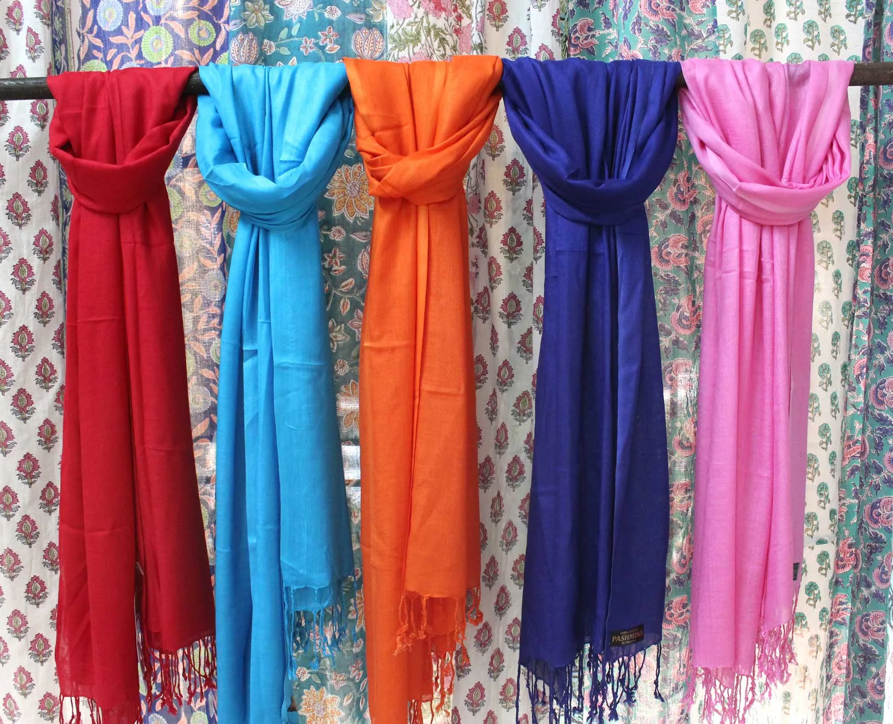 Women's Pashmina Shawl Wrap Scarf Solid Colour Scarves Wholesale Lot Lightweight Scarf Wrap Neck wraps